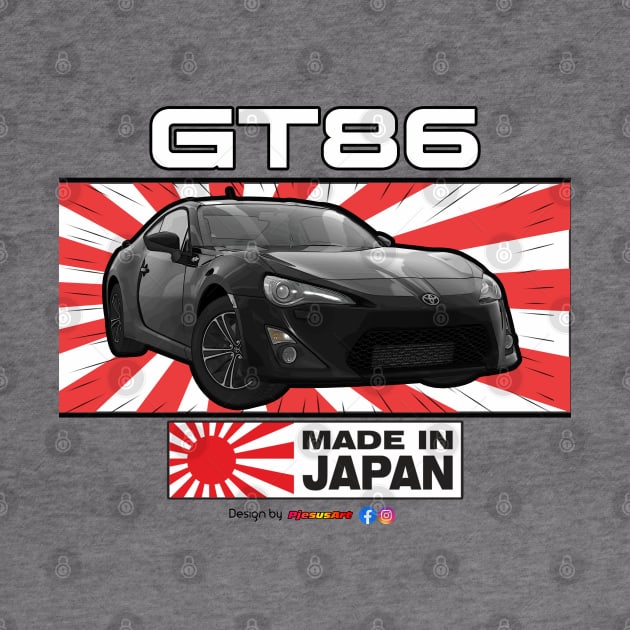 Toyota GT86 Black by PjesusArt